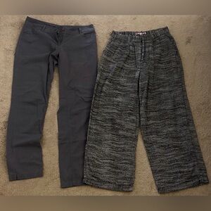 Urban outfitters Black/Gray Women's Pants

Set of 2 pants